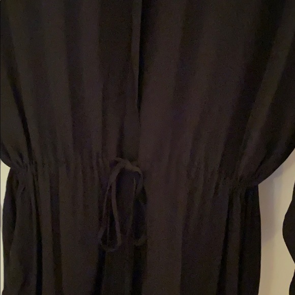 TOPSHOP Black 3/4 length sleeved dress - Picture 3 of 4